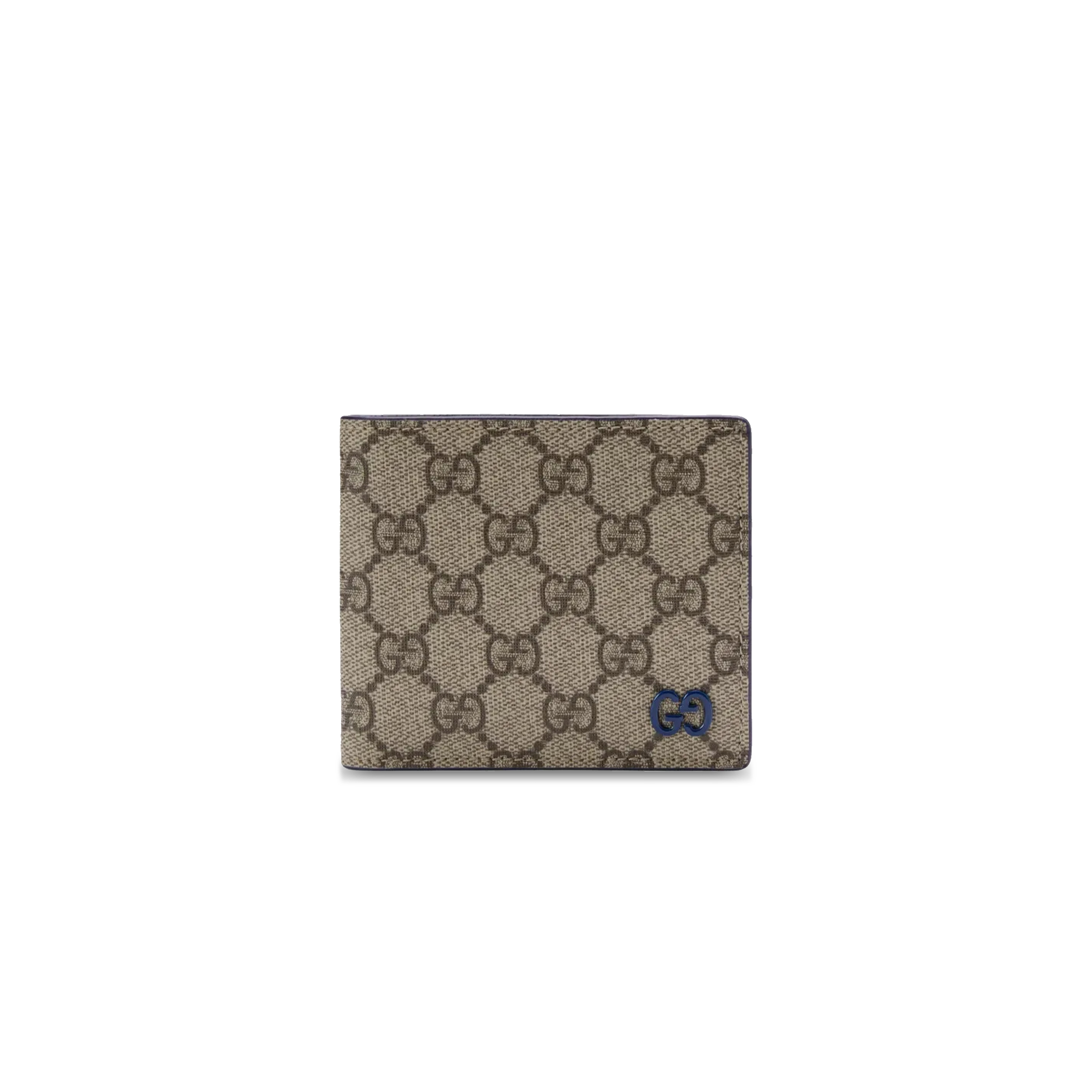 GUCCI BLUE INTERIOR GG COIN WALLET 768244 (21*9cm)